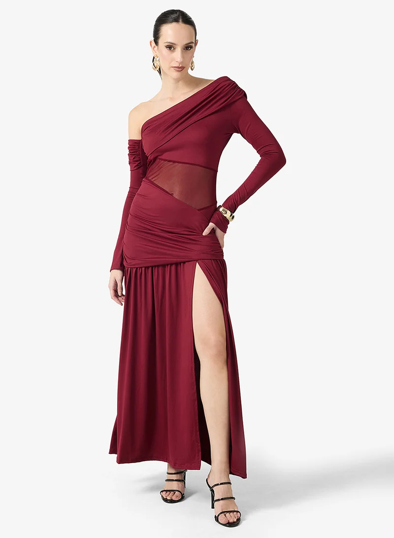 ELLA Off Shoulder Bodycon Dress